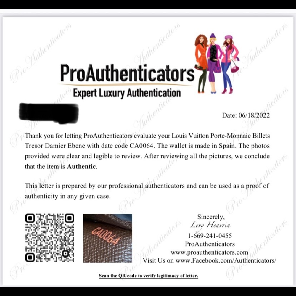 LOUIS VUITTON Tresor wallet - Picture 15 of 15
